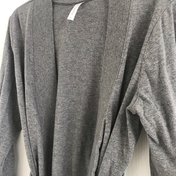 Thyme long cardigan with tie belt size S - Picture 2 of 6